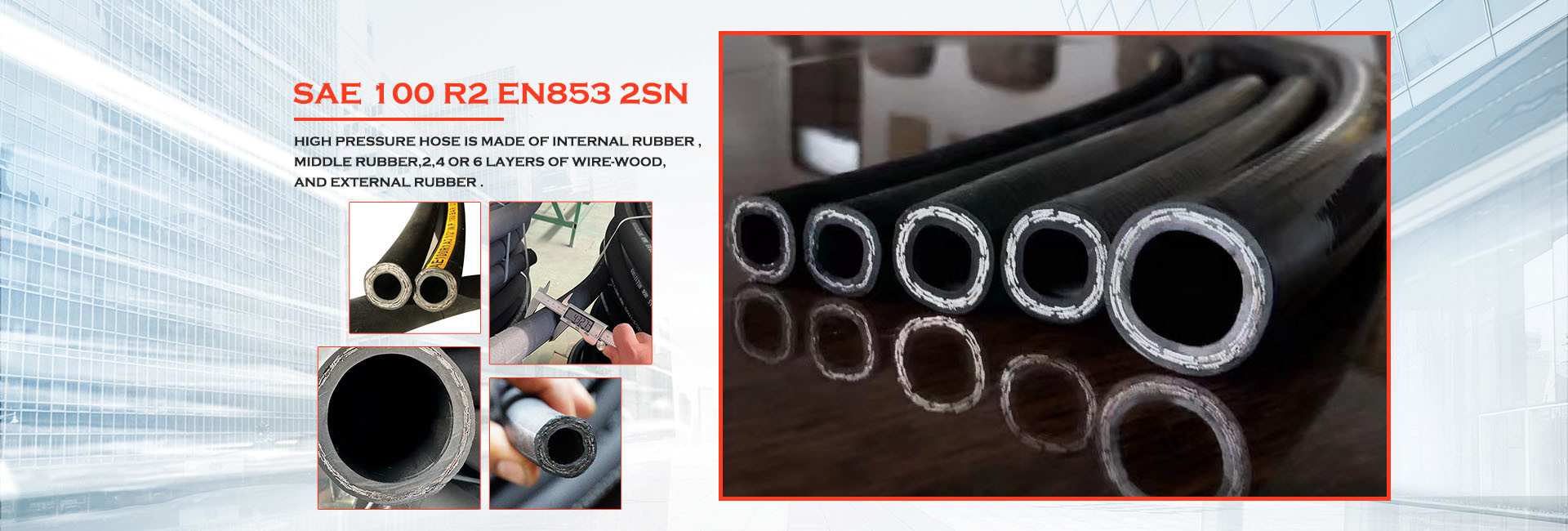 Qualität hydraulischer Hochdruckschlauch usine