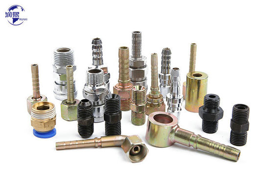 quality JIS BSP Metrische NPT-Schlauchschlauchrüstung Hydraulischer Adapter factory